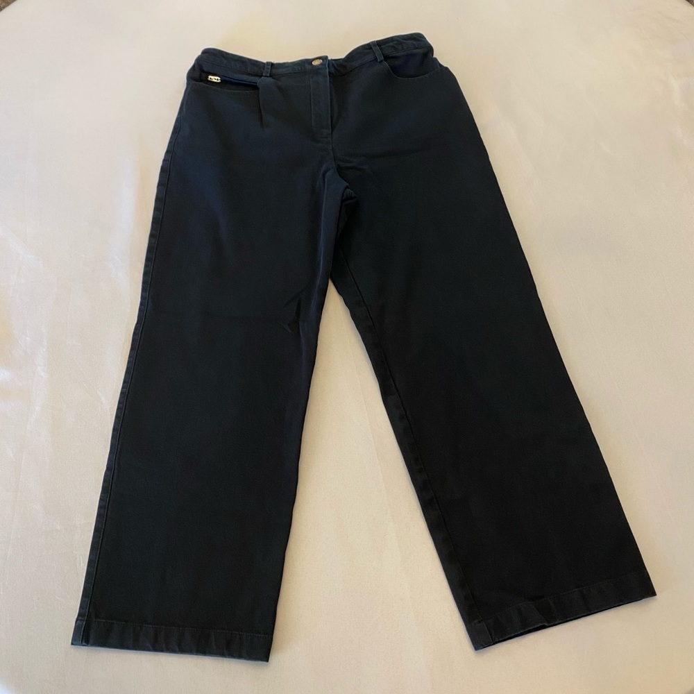 ST JOHN SPORT by Marie Gray Cropped Ankle Jeans